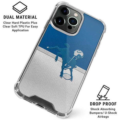 NFL Indianapolis Colts Vintage iPhone 16 Pro Clear Case